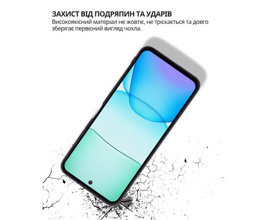 Чохол до мобільного телефона BeCover Silicone Xiaomi Redmi 13x Black (714685), зображення 4