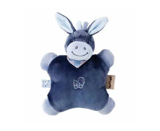 Мягкая игрушка Nattou подушка ослик Алекс 24см (321099)