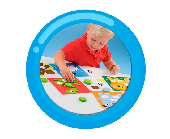 Набор для творчества Ses для занятий мозаикой серии My first" – Мои первые сенсорные карточки" (14483S), изображение 3