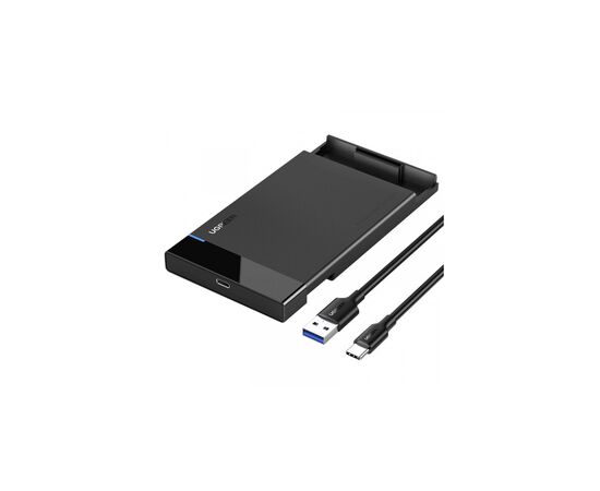 Карман внешний UGREEN USB 3.1 to 2.5" HDD/SSD US221 black (50743)