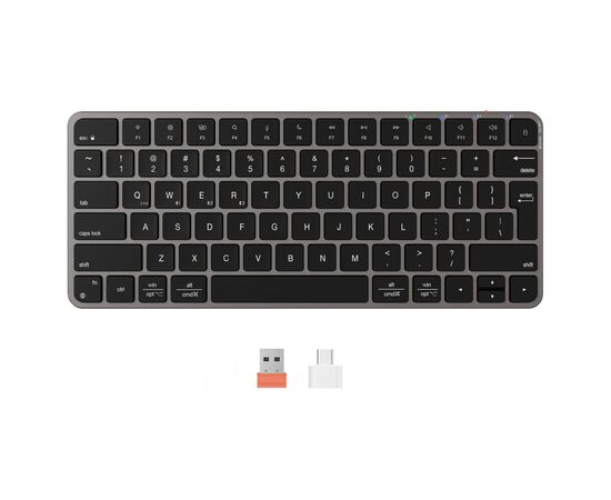 Клавиатура Meetion K210 Bluetooth/Wireless Black (MT-K210MW-A-RUA), изображение 2