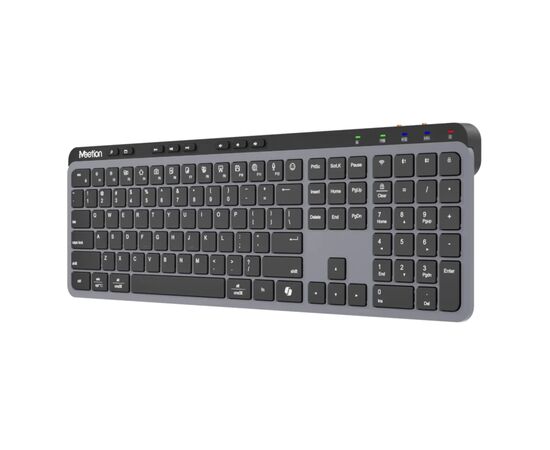 Клавіатура Meetion WK330 Wireless/Bluetooth Black (MT-WK330-A-RUA), зображення 2