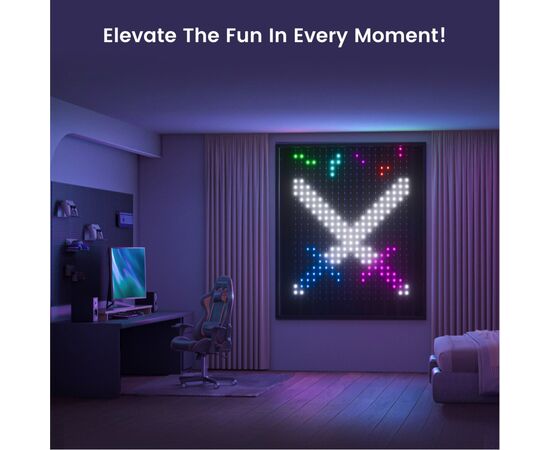 Гирлянда Yeelight RGBIC штора Yeelight Curtain light strip 1.52 м (YLYDD-0053), изображение 2