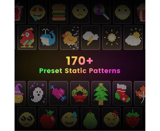 Гирлянда Yeelight RGBIC штора Yeelight Curtain light strip 1.52 м (YLYDD-0053), изображение 5