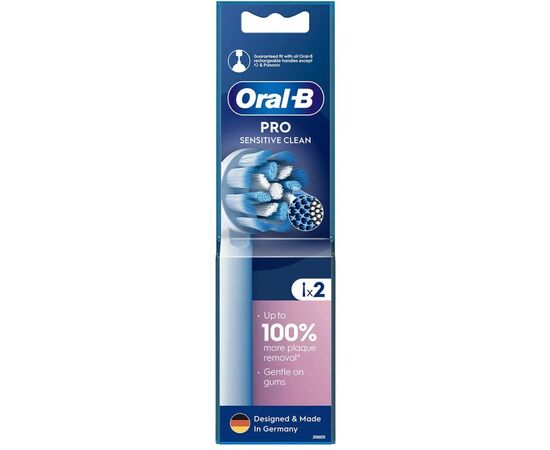Насадка для зубной щетки Oral-B Sensitive Clean EB60X (2) (8006540847923), изображение 3