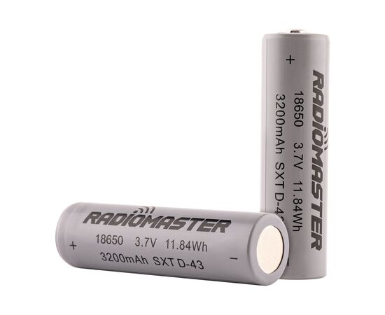 Аккумуляторный блок RadioMaster 18650 3200mAh Battery 2 шт. (HP0157.18650-3200), изображение 2