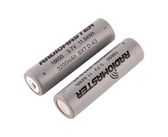 Аккумуляторный блок RadioMaster 18650 3200mAh Battery 2 шт. (HP0157.18650-3200), изображение 4