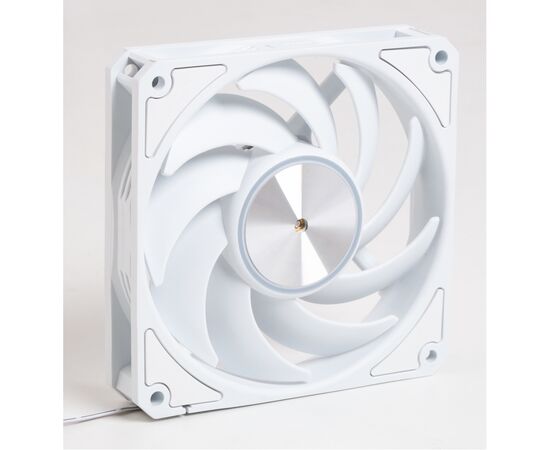 Кулер до корпусу Vinga 12027 PWM 4-pin white, зображення 2