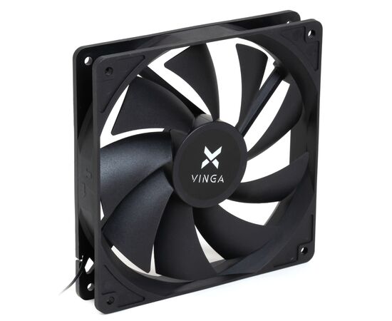 Кулер до корпусу Vinga 14025 PWM 4pin, зображення 2
