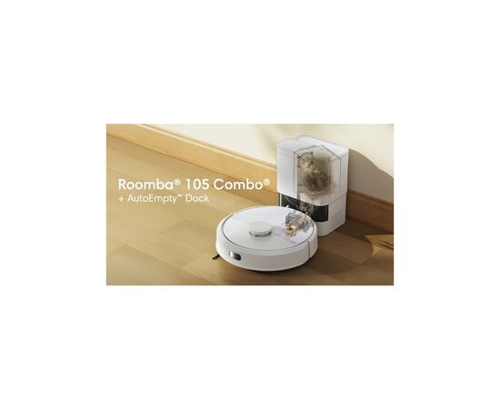 Пылесос iRobot Roomba Combo 105 (White) (y311240), изображение 7