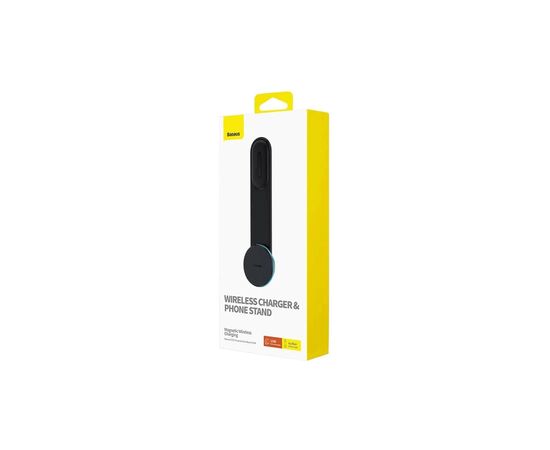 Универсальный автодержатель Baseus C02 Pro Series Magnetic Wireless Charging Car Mount Cluster Black (C40156000111-00), изображение 7
