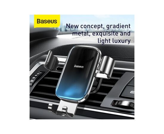 Универсальный автодержатель Baseus Glaze Cravity Car Mount Black (SUYL-LG01), изображение 12