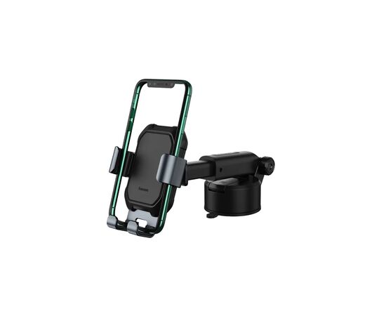 Универсальный автодержатель Baseus Tank gravity car mount holder with suction base Tarnish Black (SUYL-TK01), изображение 2