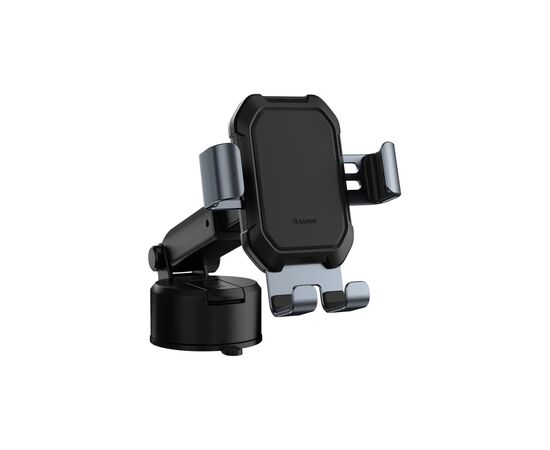 Универсальный автодержатель Baseus Tank gravity car mount holder with suction base Tarnish Black (SUYL-TK01)