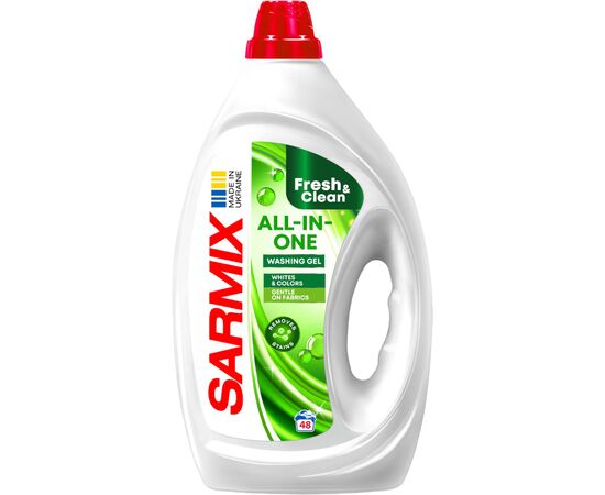Гель для стирки Sarmix All-In-One 1.9 л (4820268104786)