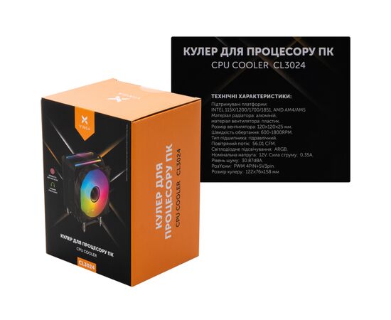 Кулер до процесора Vinga CL3024, зображення 10