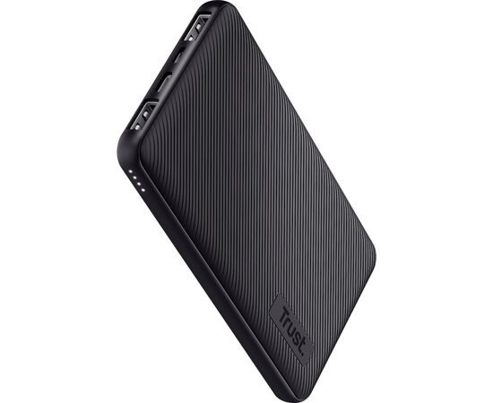 Батарея универсальная Trust 10000mAh Primo ECO, 2хUSB-A/USB-C, 15W, black (24678_TRUST), изображение 3