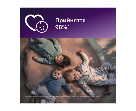 Пустышка Philips AVENT Ultra Air, 6-18 міс., нейтральна, день/н (SCF087/18), изображение 4