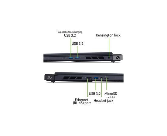 Ноутбук Acer Predator Helios 16 AI PH16-73-954X (NH.QW2EU.001), зображення 5