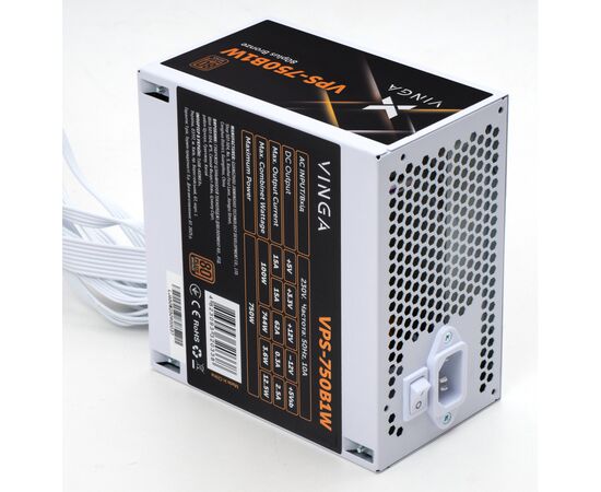 Блок питания Vinga 750W (VPS-750B1W), изображение 2
