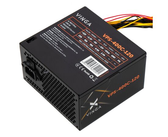 Блок питания Vinga 400W ОЕМ (VPS-400С-120), изображение 2