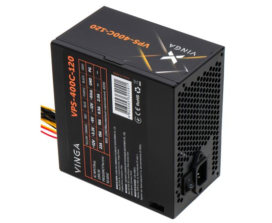 Блок питания Vinga 400W ОЕМ (VPS-400С-120), изображение 5