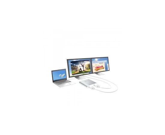 Адаптер USB-A to 2xHDMI F dual display J5create (JUA365-N), зображення 7