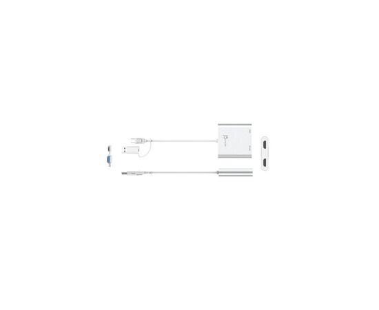 Адаптер USB-C/A to 2xHDMI F dual display J5create (JCA365-N), изображение 3
