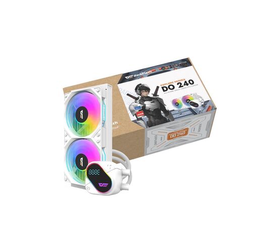 Кулер до процесора DARKFLASH DO240 WHITE, зображення 4