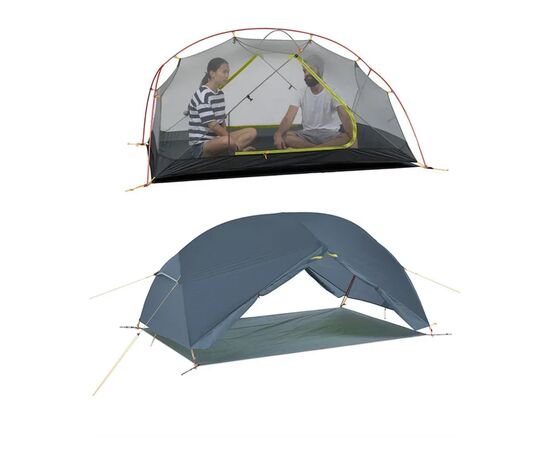 Палатка Naturehike двомісний ультралегкий Mongar UL NH19M002-J, темно-синій (6975641882596), изображение 2