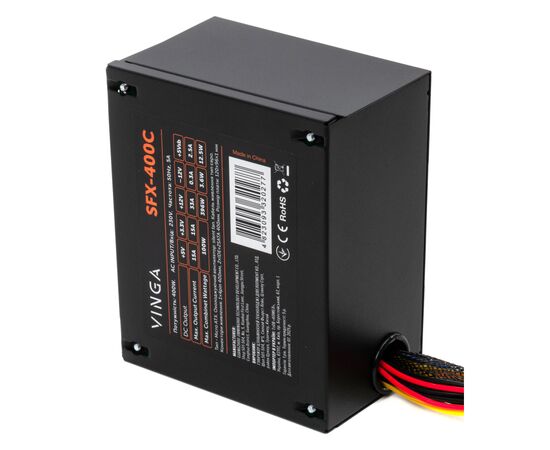 Блок питания Vinga 400W ОЕМ (SFX-400С), изображение 4