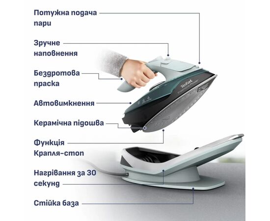 Праска Tefal FV6670E0, зображення 9