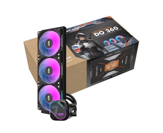 Кулер для процессора DARKFLASH DO360 BLACK, изображение 4