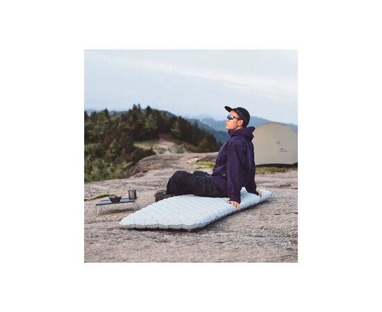 Матрас надувной Naturehike CNK2450WS012, 186х64, сірий (6976507663359), изображение 5