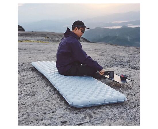 Матрас надувной Naturehike CNK2450WS012, 186х64, сірий (6976507663359), изображение 7