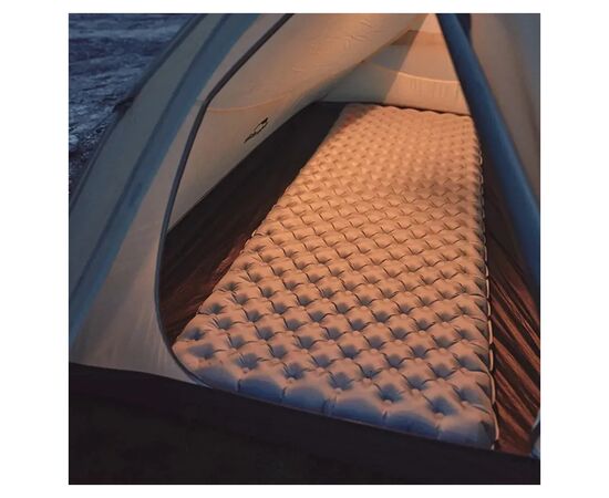 Матрас надувной Naturehike CNK2450WS012, 196х64, сірий (6976507663199), изображение 4