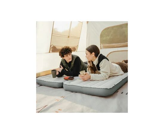 Матрас надувной Naturehike CNK2450WS035, 198х68х9.5 см, білий із вбудованою помпою (6927595796962), изображение 4