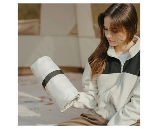 Матрас надувной Naturehike CNK2450WS034, 198х68х9.5 см, білий, із мішком для надування (6975641888048), изображение 4