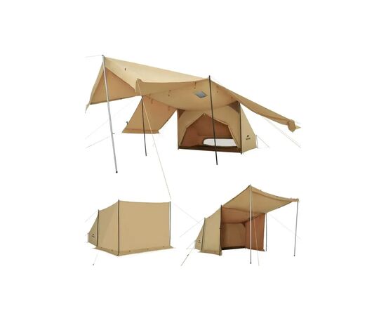 Палатка Naturehike одномісний із тентом CNK2450WS026, коричневий (6927595713334), изображение 2