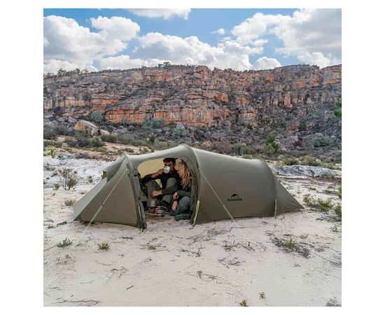 Палатка Naturehike тримісний Opalus, UL, CNK2450WS036, темно-зелений (6927595795910), изображение 3