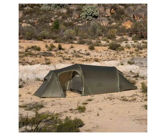 Палатка Naturehike тримісний Opalus, UL, CNK2450WS036, темно-зелений (6927595795910), изображение 4