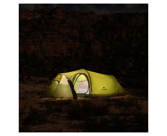 Палатка Naturehike тримісний Opalus, UL, CNK2450WS036, темно-зелений (6927595795910), изображение 6