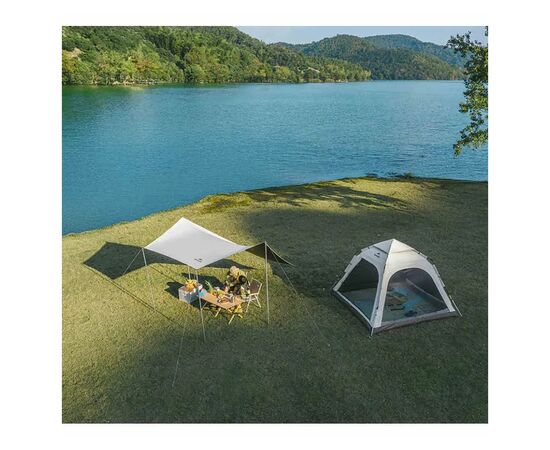 Палатка Naturehike тримісний автоматичний Ango CNK2550WS010, L, коричневий (6975641888000), изображение 3