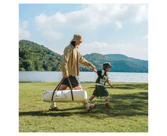 Палатка Naturehike тримісний автоматичний Ango CNK2550WS010, L, коричневий (6975641888000), изображение 4