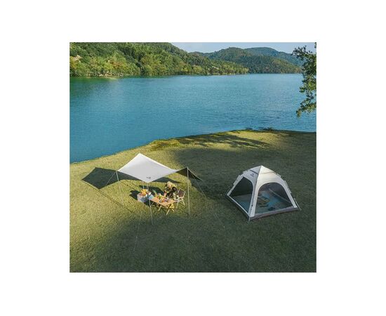 Палатка Naturehike тримісний автоматичний Ango CNK2550WS010, L, сірий (6975641888369), изображение 5