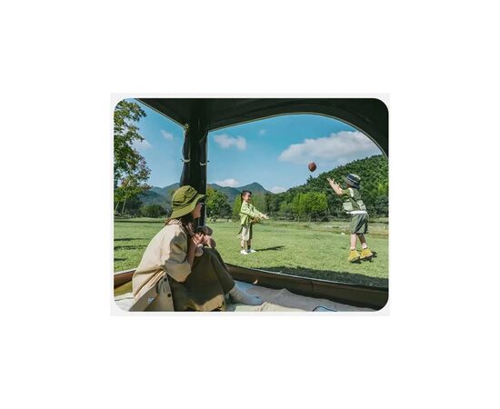 Палатка Naturehike тримісний автоматичний із тентом Ango CNK2550WS01 S, коричневий (6927595785560), изображение 6