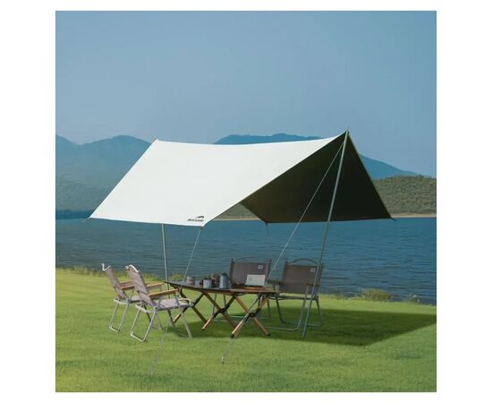 Палатка Naturehike чотиримісний автоматичний надувний із тентом Ango CNK2550WS017, сірий (6977465869883), изображение 4