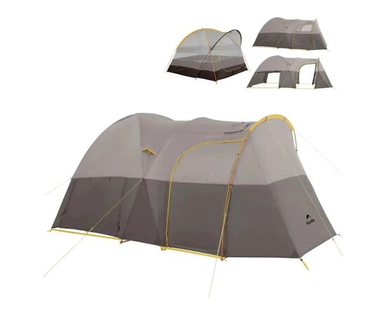 Палатка Naturehike шестимісний KOTA 6, CNK2450WS031, 75D, світло-коричневий (6927595760666), изображение 2