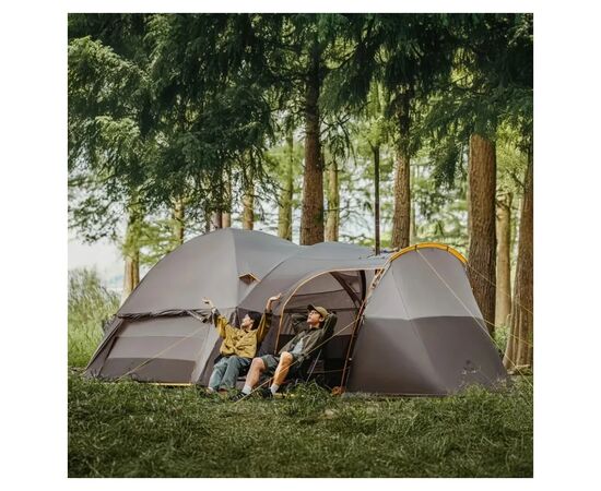 Палатка Naturehike шестимісний KOTA 6, CNK2450WS031, 75D, світло-коричневий (6927595760666), изображение 8