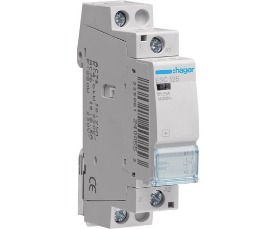 Автоматический выключатель Hager 25 A 230V 1NO 1P (A) (ESC125)